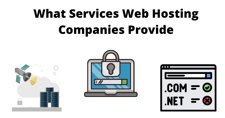 services provided by web hosting companies