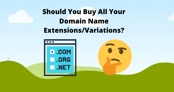 Domain Name Extensions/Variation/Misspellings Should i buy them